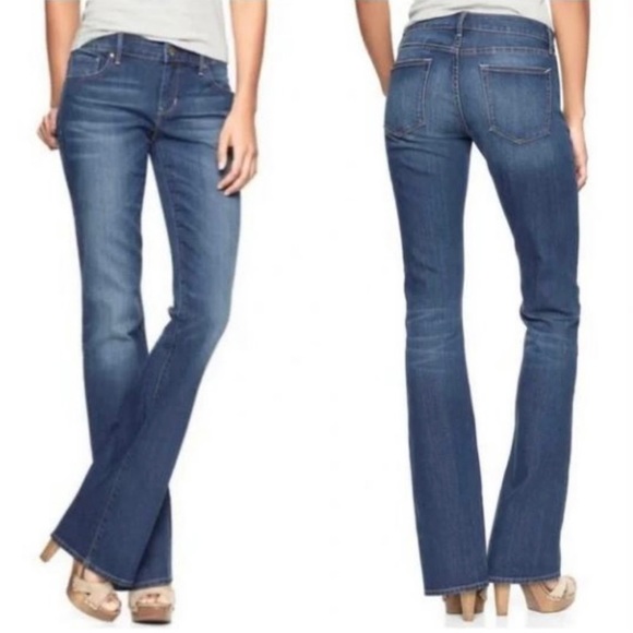 GAP Denim - GAP | Curvy Denim Blue 26R bootcut/flare. Low to mid rise.